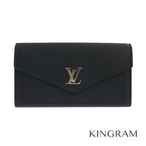 Louis Vuitton Portefeuille Wallet My Lock Me Bifold Long Noir Black Leather